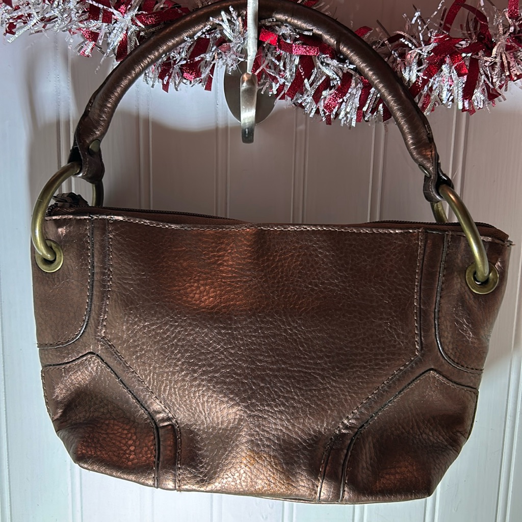 Copper Colored Shoulder Bag